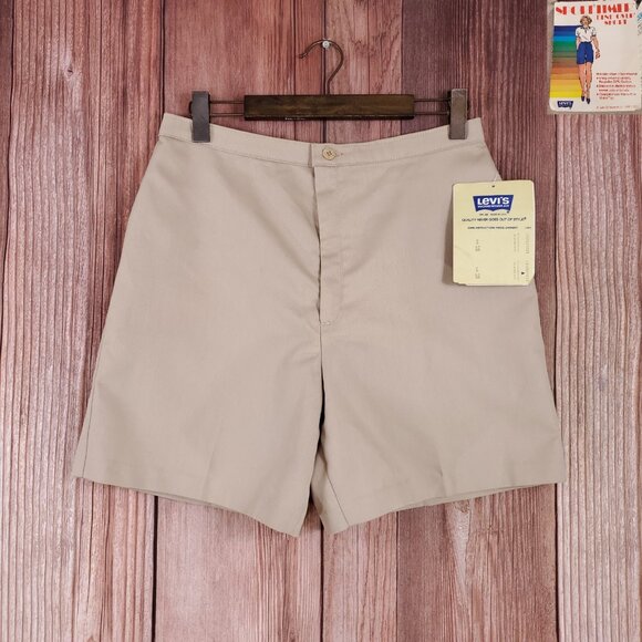NWT Vintage 1982 Levis Womens Size 18 Sport Timer Bend Over Shorts Made in USA - Picture 1 of 16